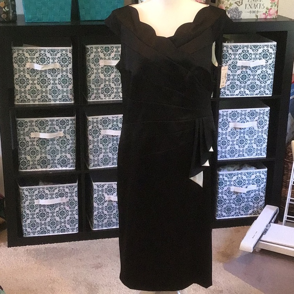 Very Beautiful Black and White Lined Dress NWT